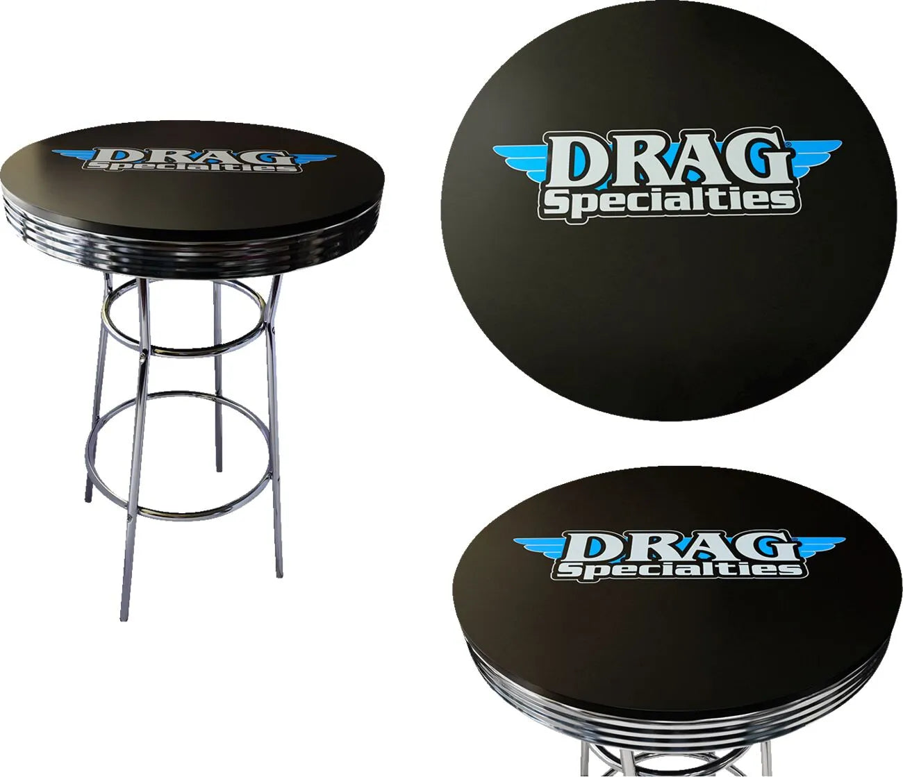 DRAG SPECIALTIES Rund Pubbord 30" bild 1 PMMEDIA:13f08b358e032d3a