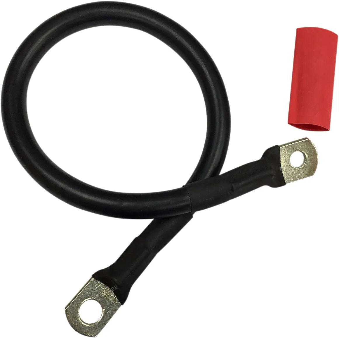 DRAG SPECIALTIES Batterikabel med krympslang 14 Gauge bild 1 PMMEDIA:0a1c5f8f4dc62693