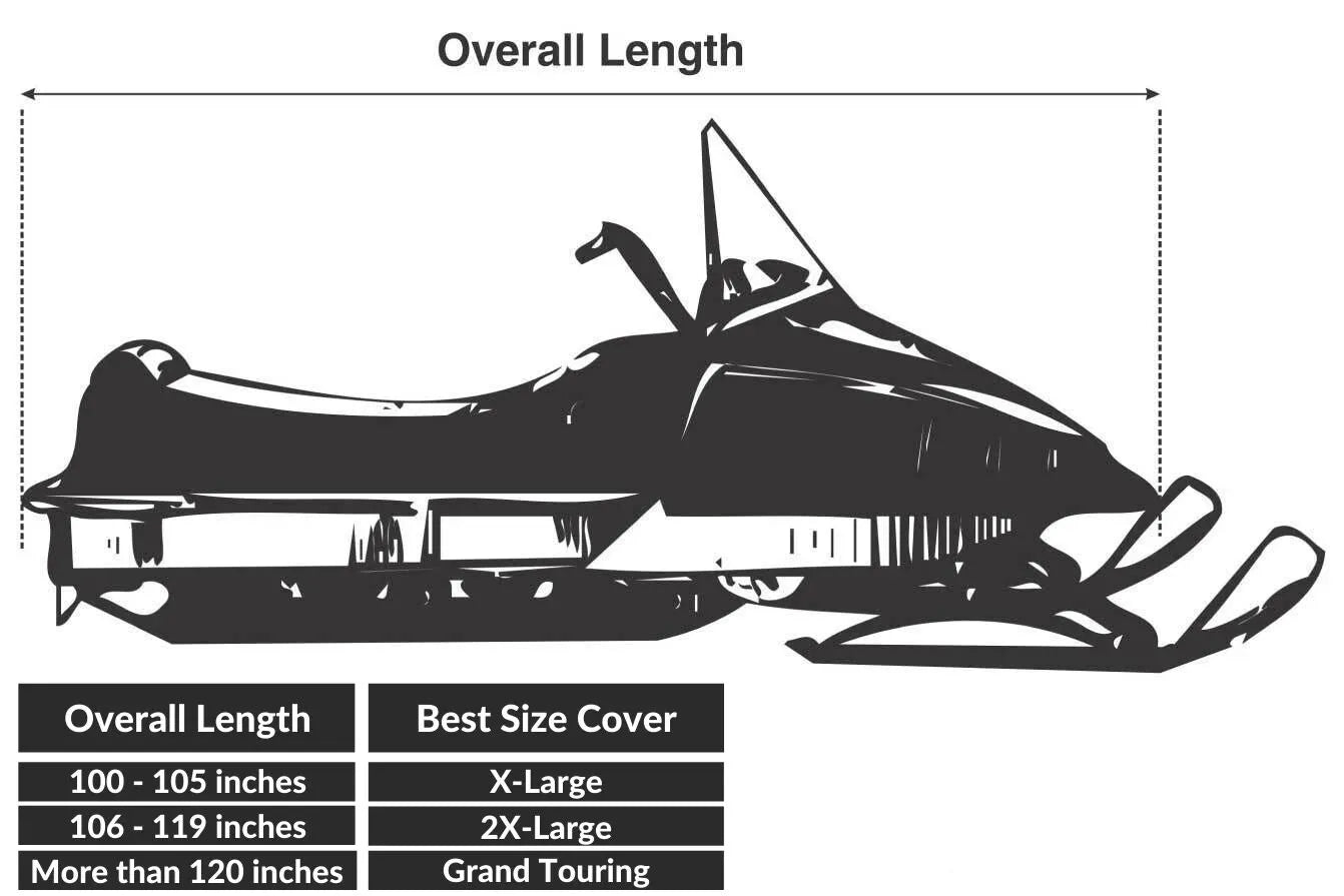 Gears Canada Universal Nylon Snowmobile Cover Överdrag bild 9 PMMEDIA:4c1a484501cf72e9