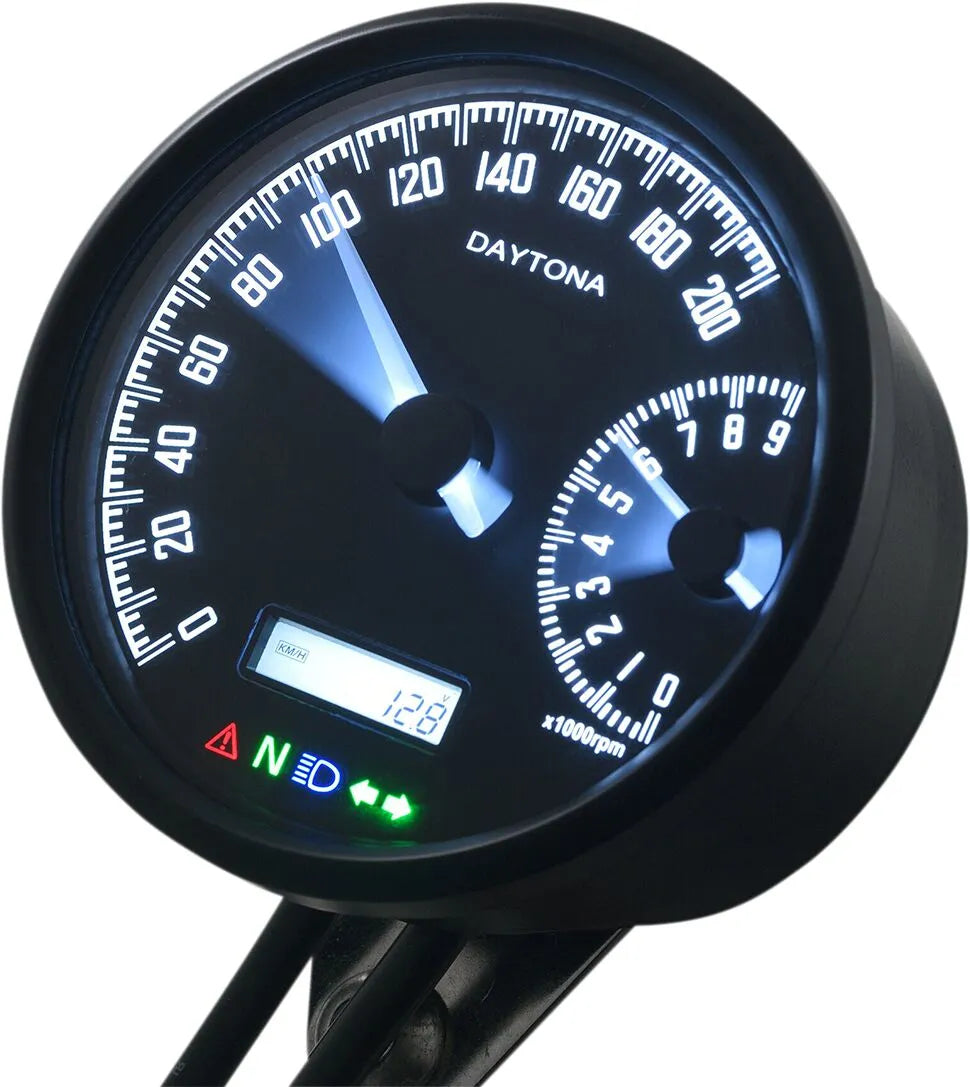 DAYTONA VELONA-W Speedometer 200/9000 bild 1 PMMEDIA:6b355104256816f3