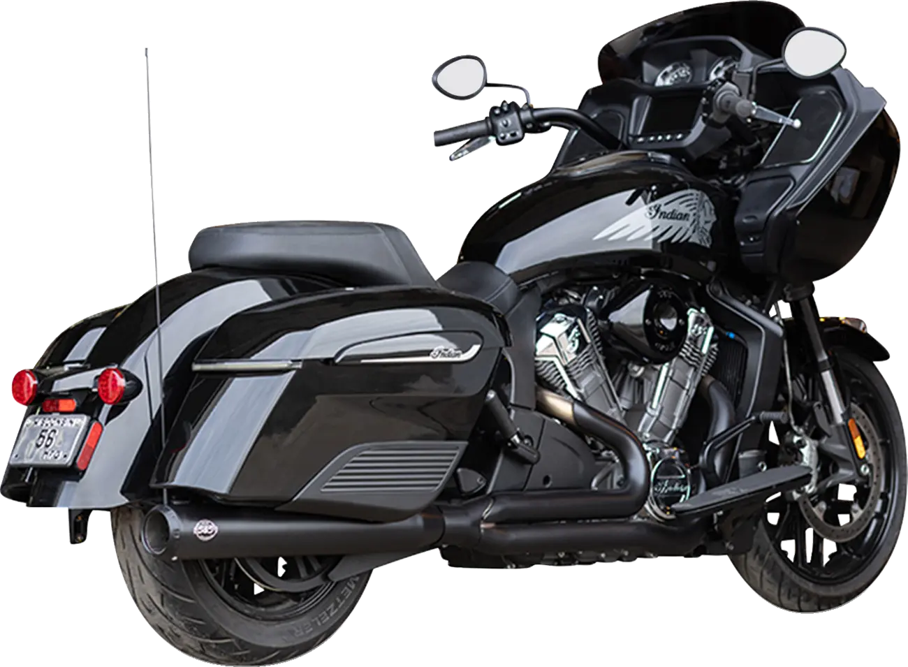 S S Cycle 2-into-1 Qualifier Exhaust System Kompletta avgassystem Street bild 10 PMMEDIA:b1d621f4b07e9a58