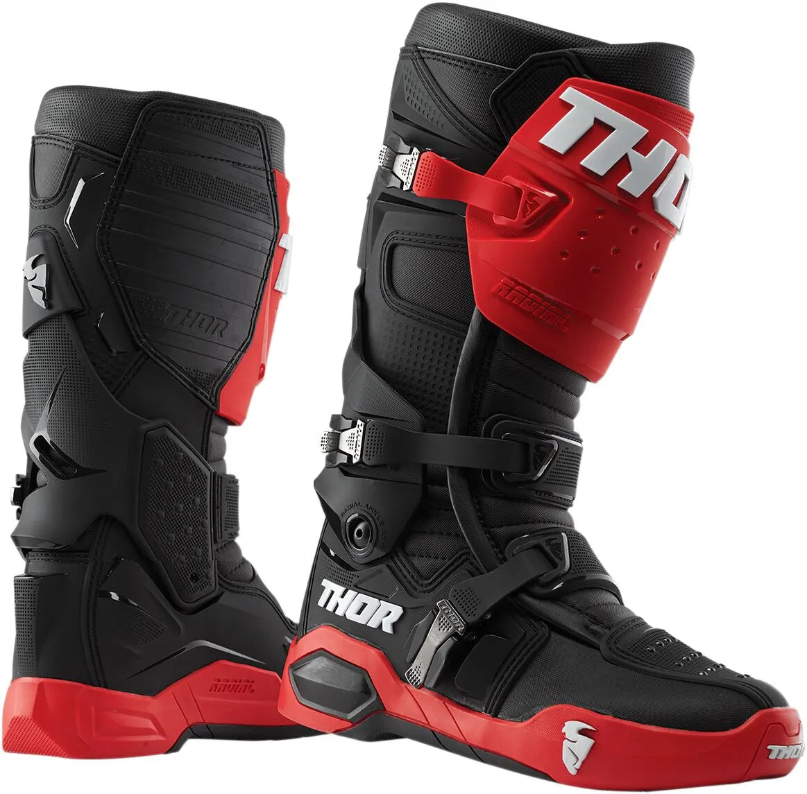 THOR Radial Boots Utbytessula svart/röd 10 bild 1 PMMEDIA:40a65a112a44922c