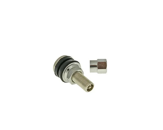 101 Octane Tyre valve tubeless straight short metal Ventiler & insatser bild 2 PMMEDIA:8fb3a548d12944b2