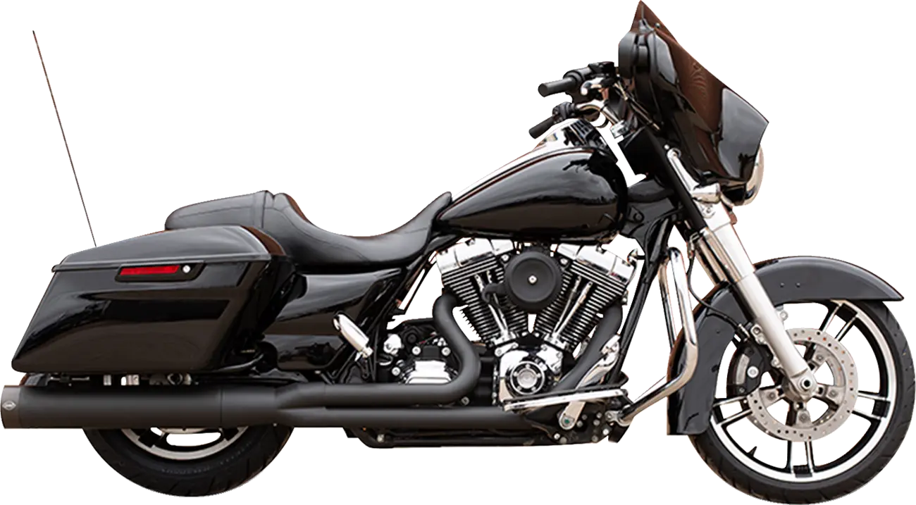 S S Cycle 2-into-1 Sidewinder® Exhaust System Kompletta avgassystem Harley bild 4 PMMEDIA:5ec224a6d078dc89