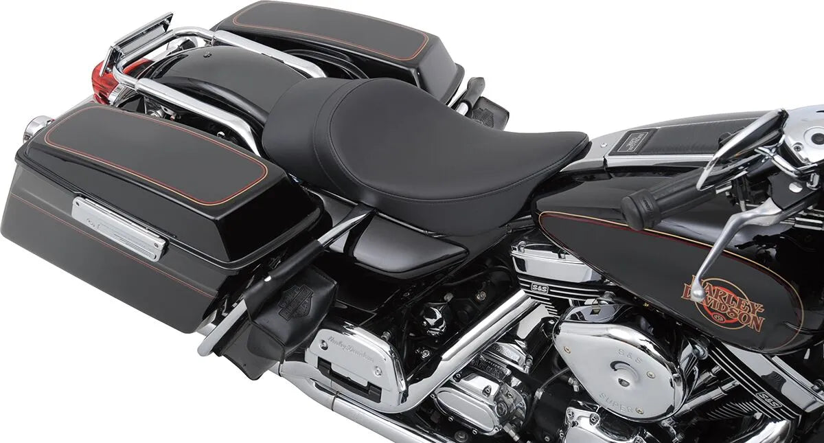 Drag Specialties Seats EZ-ON Mount Forward Low Solo Seat Sadlar Harley Touring bild 8 PMMEDIA:f27cab6d7d2cf18b