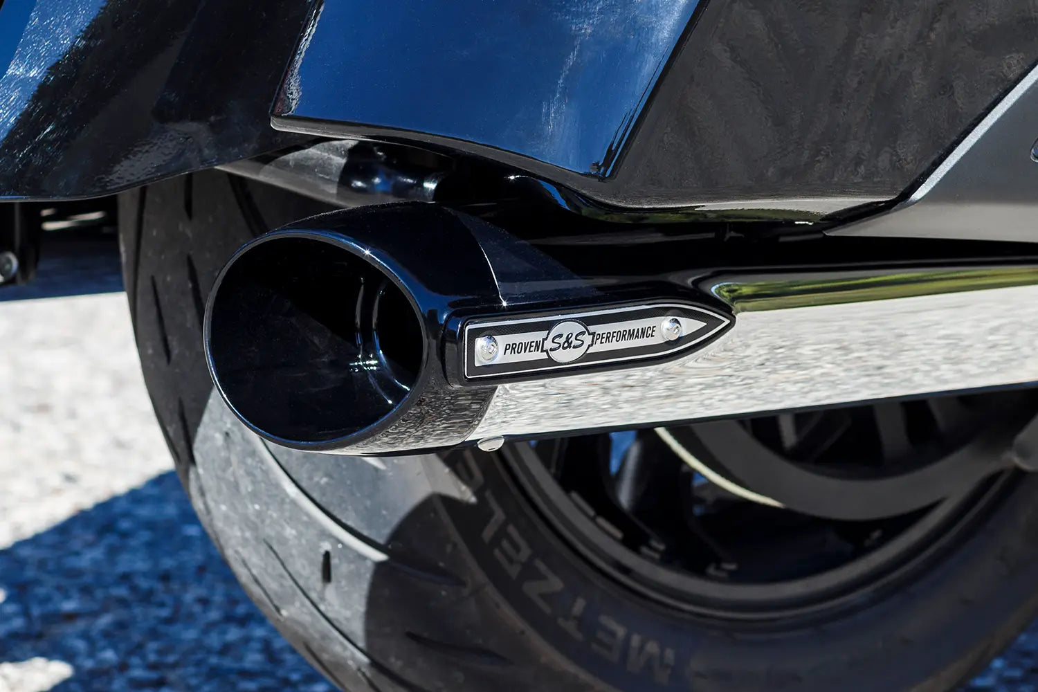 S S Cycle 4" Broadhead Slip-On Mufflers Ljuddämpare Harley bild 12 PMMEDIA:09954a2de99afa83