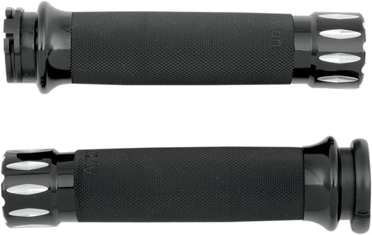 AVON GRIPS Rival Custom Grepp med anodiserad aluminium bild 1 PMMEDIA:457d23e114dd19ed