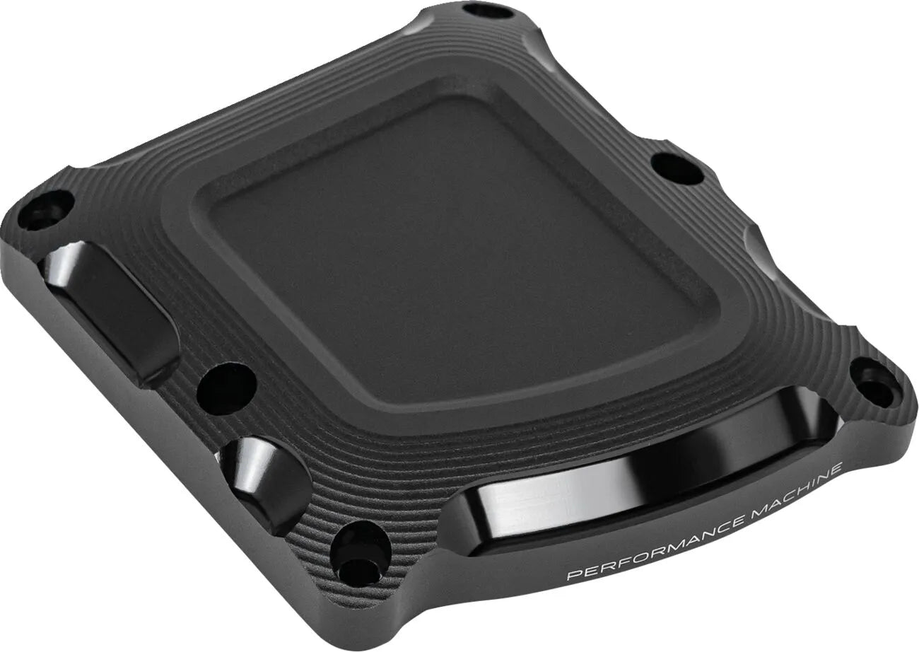PERFORMANCE MACHINE Transmission Top Cover Race Series Black Ops bild 1 PMMEDIA:ccd025d39a5048dc
