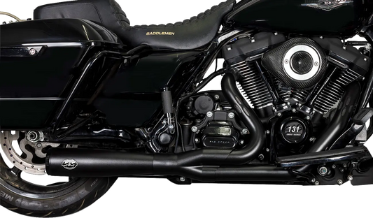 S S Cycle 2-into-1 Diamondback Exhaust System Kompletta avgassystem Harley bild 2 PMMEDIA:498793cff68008b7