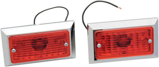 CHRIS PRODUCTS Sidomarkeringslampa krom/röd bild 1 PMMEDIA:a48535ab7ebbe758