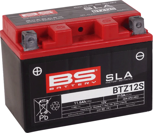 BS BATTERY BTZ12S AGM Underhållsfritt Batteri bild 1 PMMEDIA:bce3198bbf0121eb