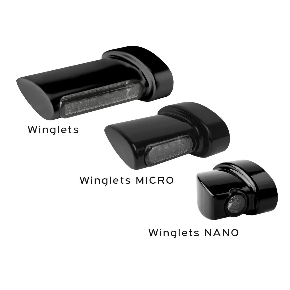 HEINZ BIKES NANO Winglets blinkers för Harley-Davidson 1993-2020 bild 7 PMMEDIA:f4df204fecc24167