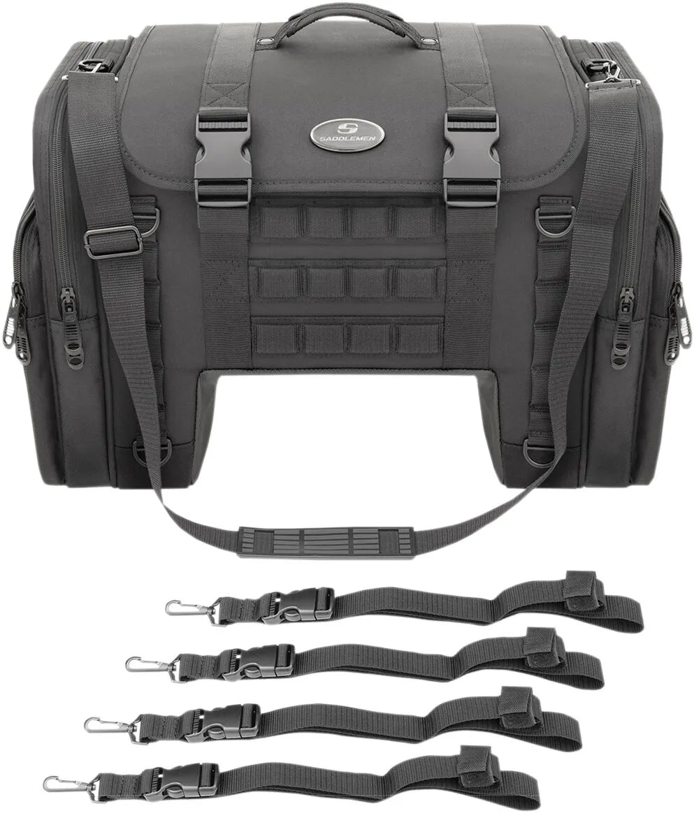 Saddlemen TS3200DE Tactical Seat Tunnel Bag Cruiser-, sport- & adventureväskor bild 8 PMMEDIA:dc381c398ee8e771