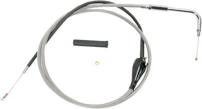 Drag Specialties Stainless Braided Idle Cable Tomgångskablar bild 12 PMMEDIA:9e2c01c6fd19455f