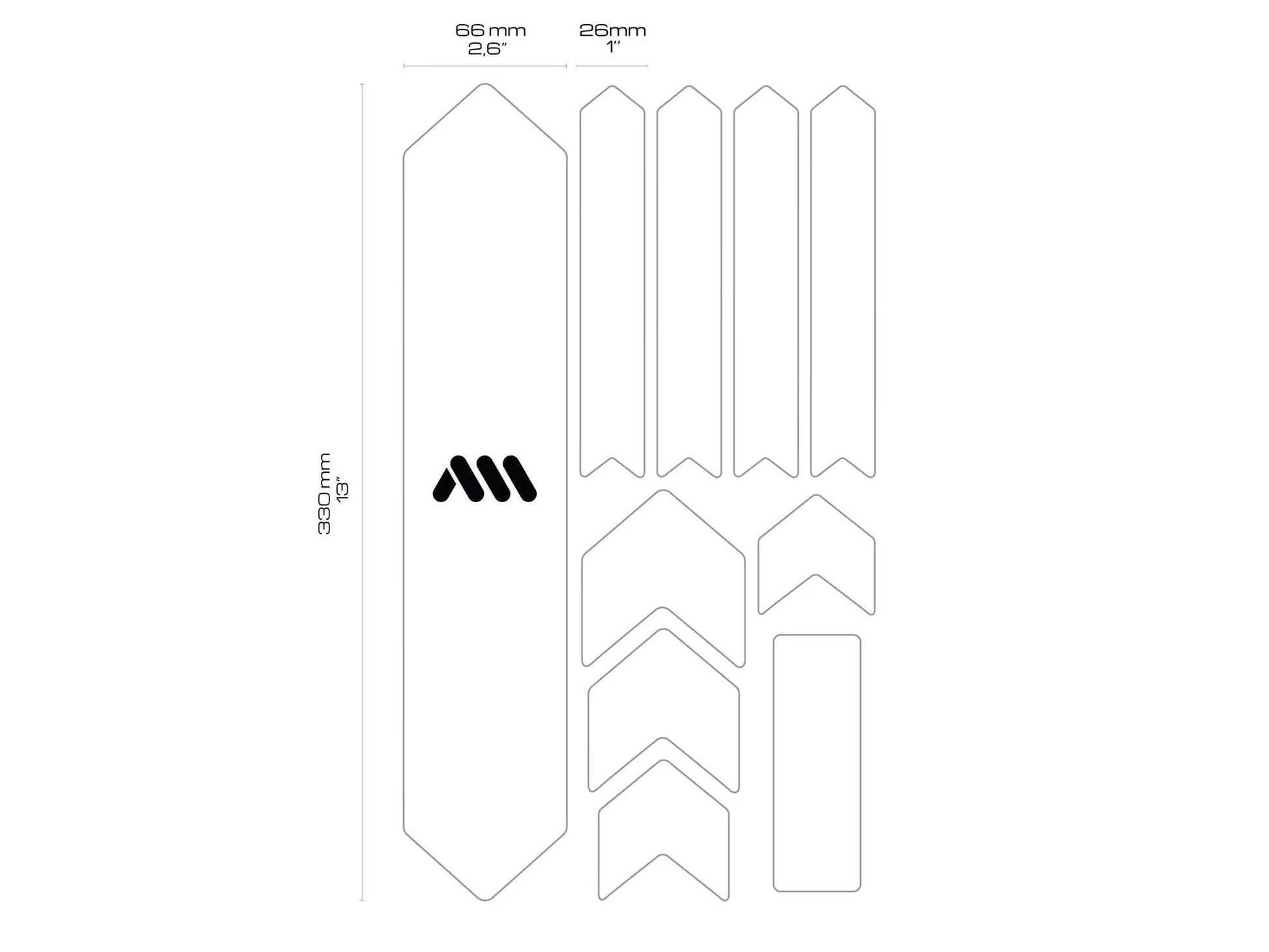 ALL MOUNTAIN STYLE Frame Guard Extra Protection Tiger bild 7 PMMEDIA:73e23c092b361fa8