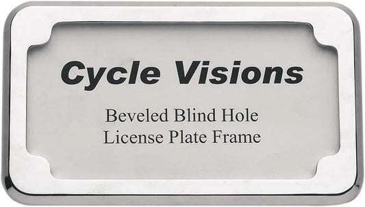 CYCLE VISIONS Beveled License Plate Frame bild 1 PMMEDIA:3e6d5a144ef8f38a