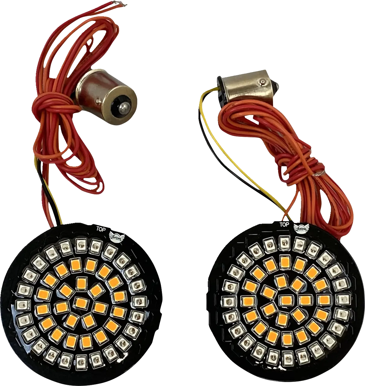 CUSTOM DYNAMICS Dynamic Clusters2™ LED Blinkersats 1156 Amber/Röd bild 2 PMMEDIA:8d4b453af081d897