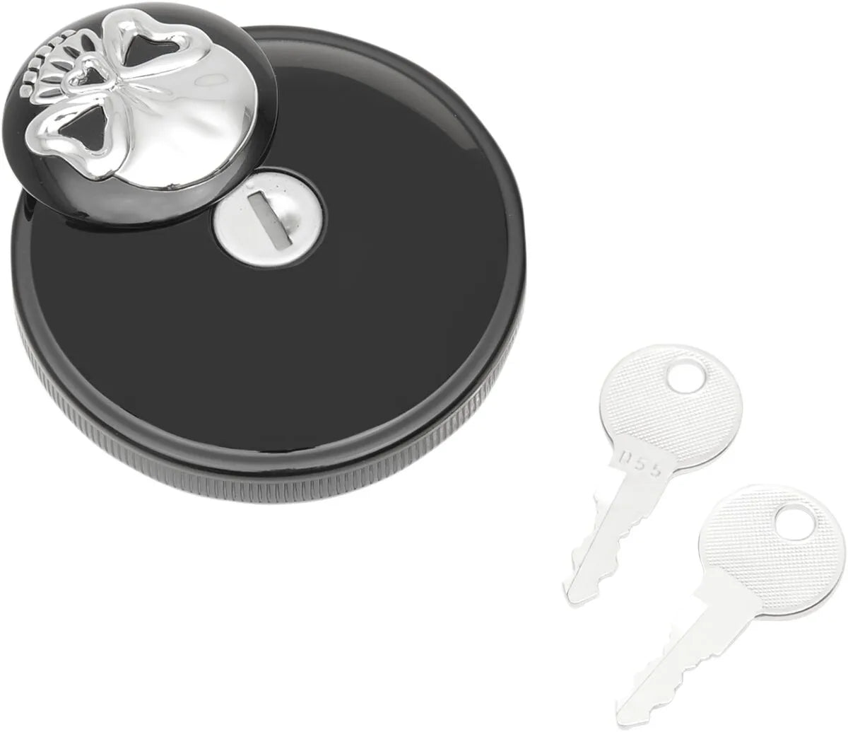 Drag Specialties Screw-In Locking Skull Gas Cap Tanklock bild 4 PMMEDIA:705d07a278bca52a