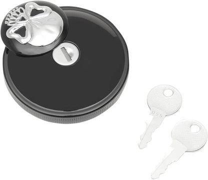 Drag Specialties Screw-In Locking Skull Gas Cap Tanklock bild 4 PMMEDIA:705d07a278bca52a