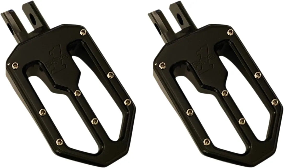 PRO-ONE PERF.MFG. Moto V2 fotpinnar i svart anodiserad aluminium bild 1 PMMEDIA:399e04520927c4ad
