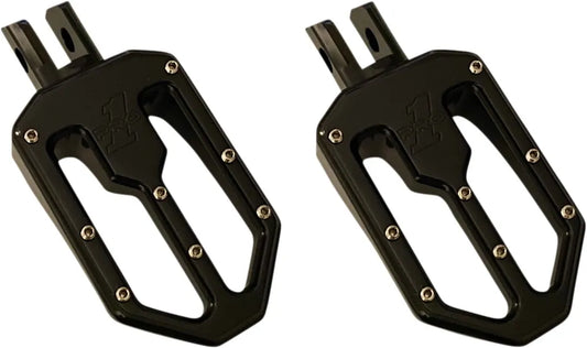 PRO-ONE PERF.MFG. Moto V2 fotpinnar i svart anodiserad aluminium bild 1 PMMEDIA:399e04520927c4ad