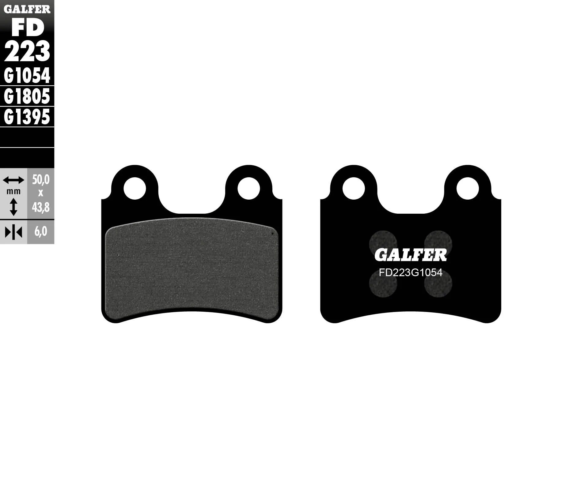 GALFER Semi-Metallic Bromsbelägg bild 1 PMMEDIA:c853d60142561238