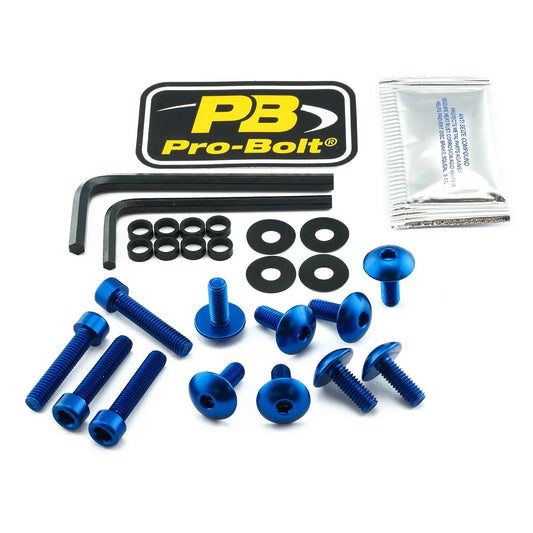 PRO BOLT Aluminium Fairing Bolt Kit för Yamaha bild 1 PMMEDIA:a8c3c148652d02ab