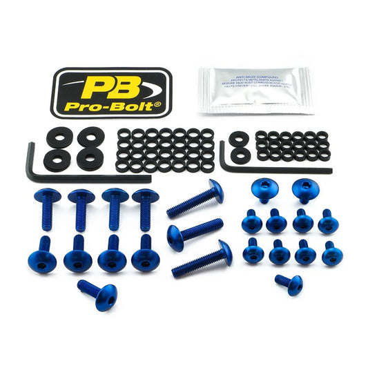 PRO BOLT Aluminium Fairing Bolt Kit för Yamaha bild 1 PMMEDIA:b650e1d35657979a
