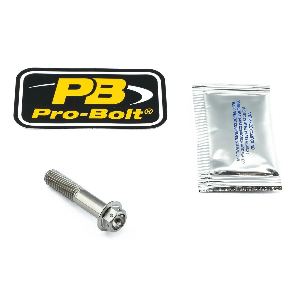 PRO BOLT Axelklämsskruvsats i Titan Fram bild 1 PMMEDIA:601d936c0f0ae2de