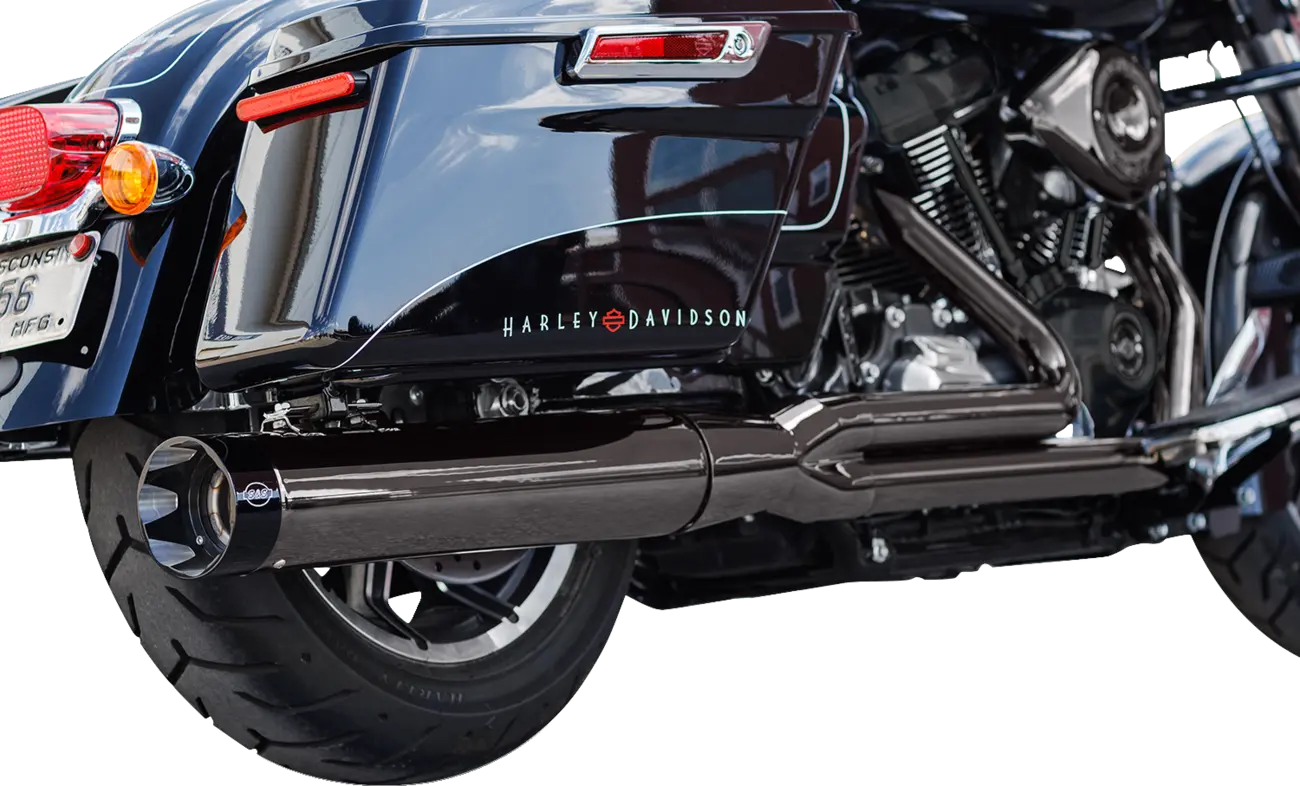 S S Cycle 2-into-1 Sidewinder® Exhaust System Kompletta avgassystem Harley bild 5 PMMEDIA:db5633b4d6387ff1