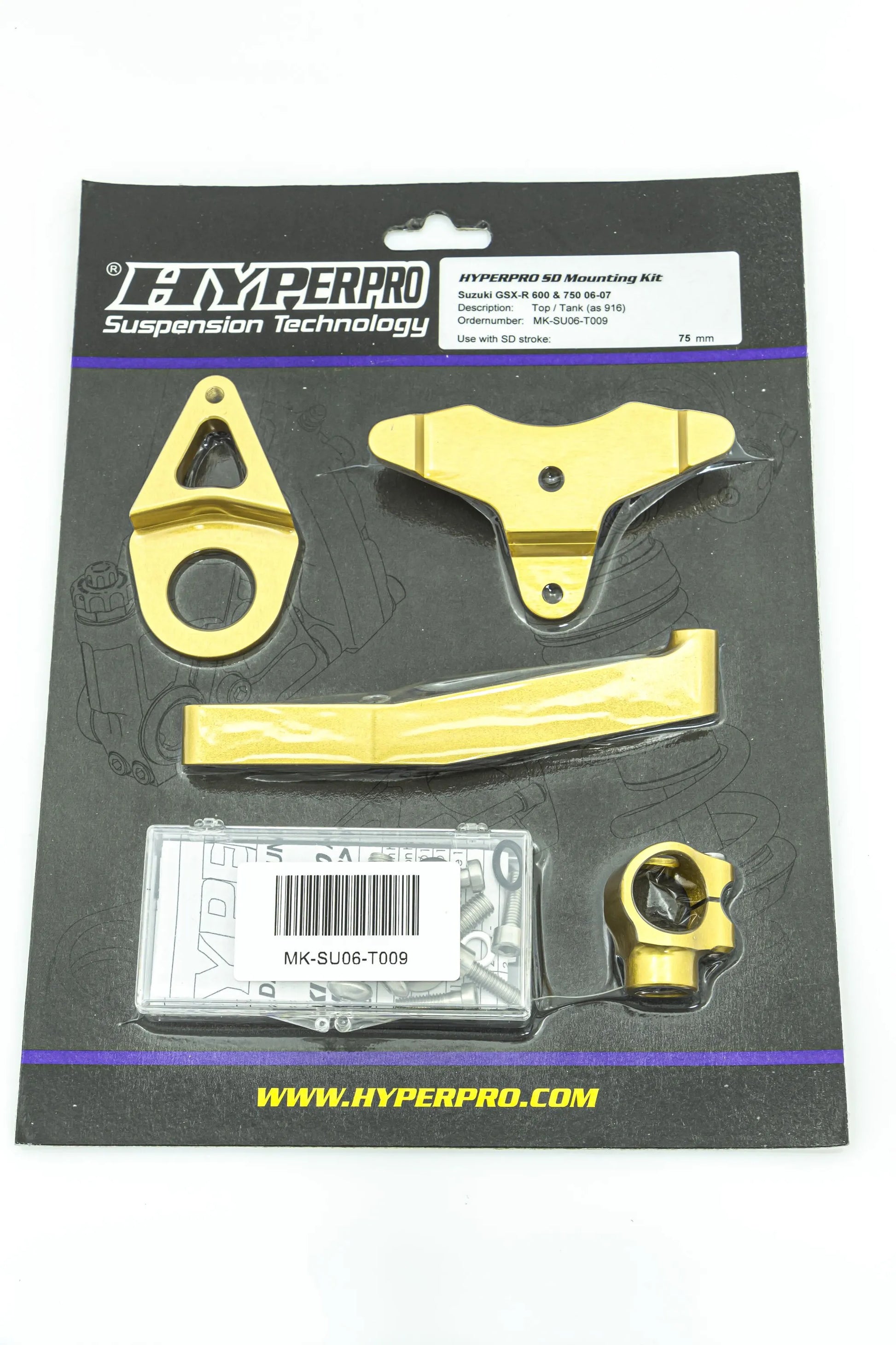 HYPERPRO Styrdämpare Monteringssats GSX-R 600/750 06-07 bild 1 PMMEDIA:e62b2b2d5651fd2a