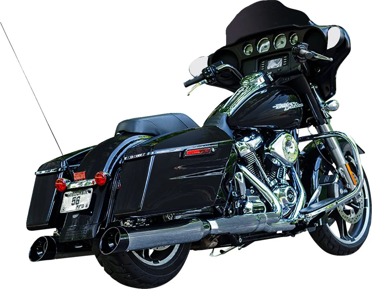 S S Cycle 4-1/2" MK45 Cutlass Performance Mufflers Ljuddämpare Harley bild 11 PMMEDIA:0ee8cb130a0e0cce