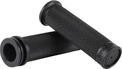 THRASHIN SUPPLY CO. Moto Grips 1" Slim Svart bild 1 PMMEDIA:35ba0da86d45c687