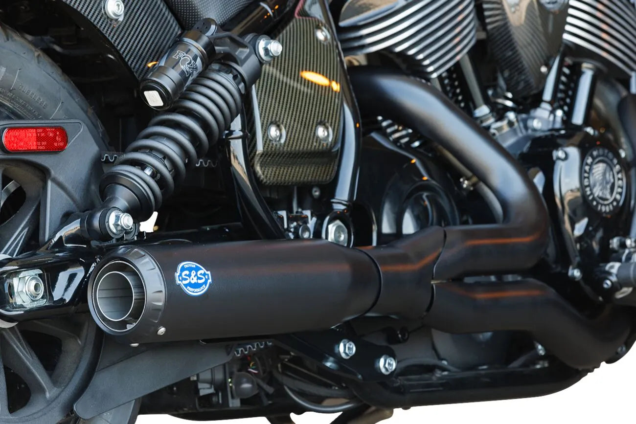 S S Cycle 2-into-1 Qualifier Exhaust System Kompletta avgassystem Street bild 11 PMMEDIA:28da1e632f9fc058