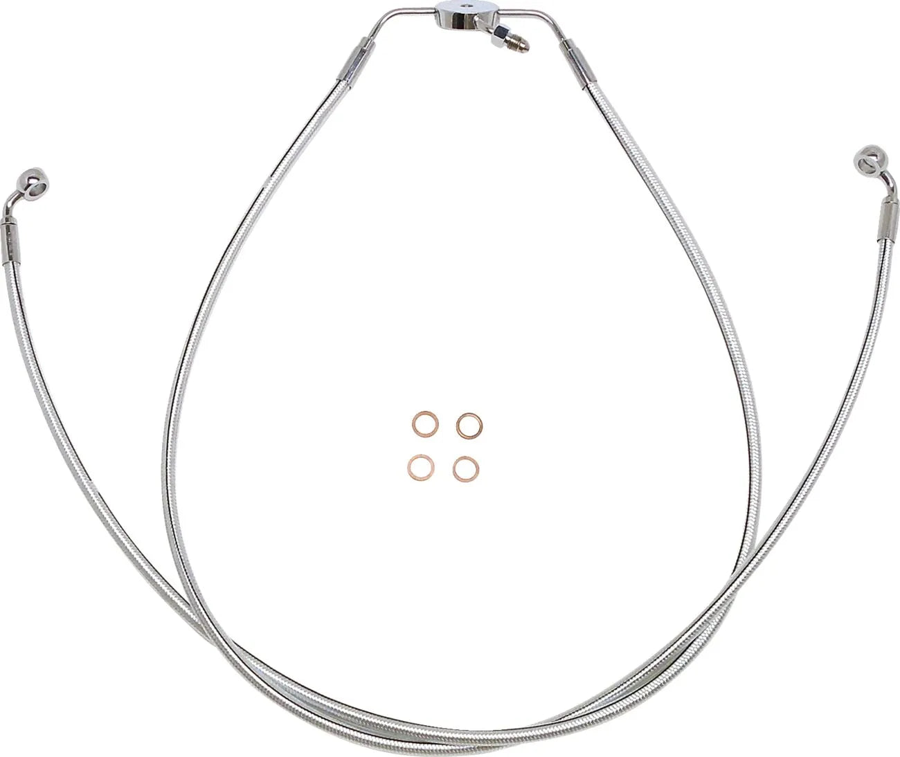 Magnum Shielding Designer Series Braided Non-ABS Lower Brake Line Assemblies Bromsslangar rostfritt stål bild 2 PMMEDIA:bdd87bab7e3b8746