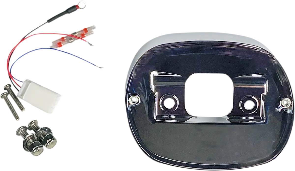 CUSTOM DYNAMICS Taillight Baseplate för Harley-Davidson bild 1 PMMEDIA:46f70142e5558312