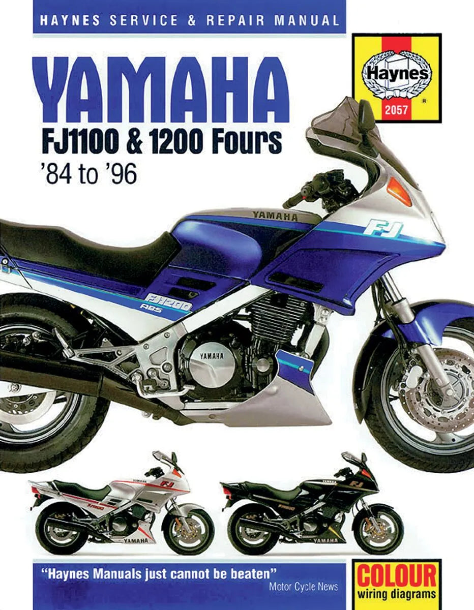 HAYNES Reparationsmanual Yamaha FJ1100/1200 bild 1 PMMEDIA:1e378fc43d176e59
