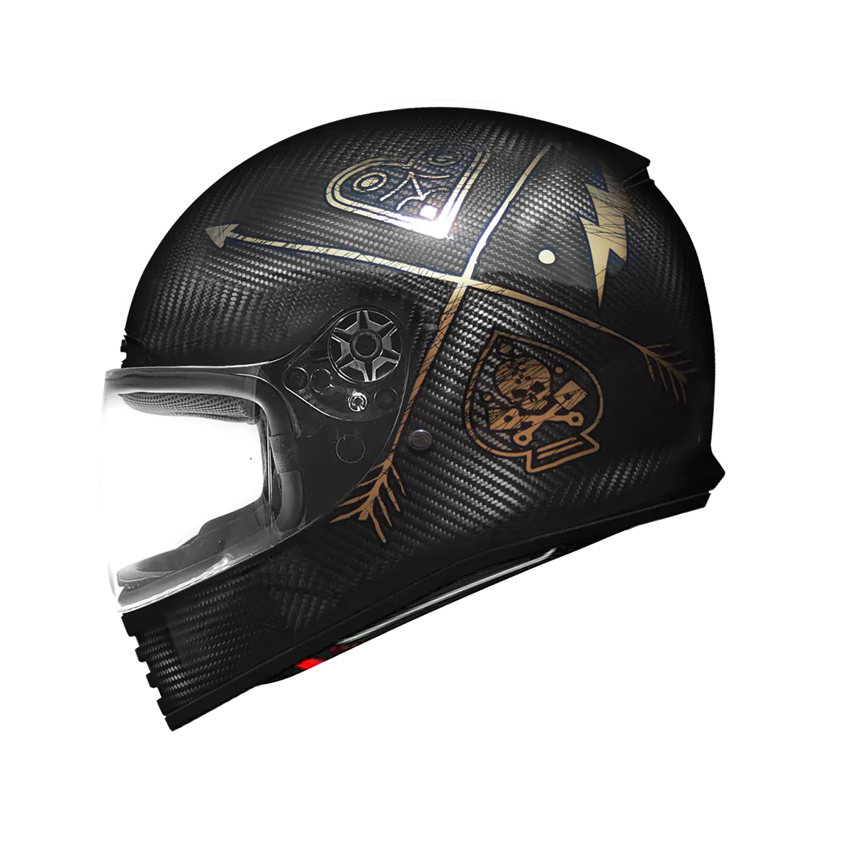 Premier Helmets Thunder Carbon Integralhjälm vuxen bild 3 PMMEDIA:fd2b224d1b9b5402
