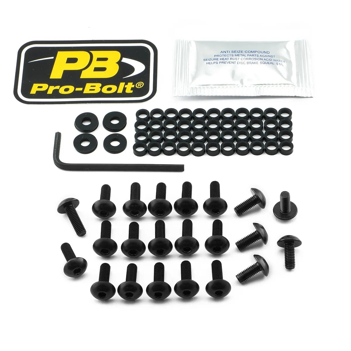PRO BOLT Aluminium Fairing Bolt Kit för KTM bild 1 PMMEDIA:547ad36e348b7253