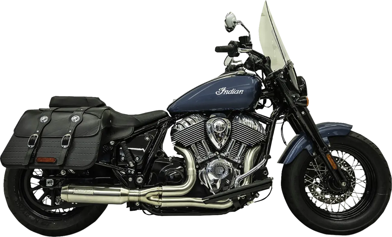 BASSANI XHAUST 2-into-1 Avgasrör Road Rage Chrome bild 1 PMMEDIA:f150fe772fe1a39f