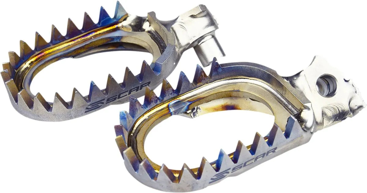SCAR RACING Titanium Footpeg Anti Mud bild 2 PMMEDIA:81ffbbb9841ea295