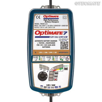TECMATE OptiMate 7 12V/24V Batteriladdare bild 1 PMMEDIA:88efa3f9be282380