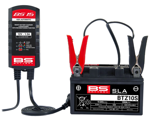BS BATTERY SMART Batteriladdare och Underhållare 12V 1,5A bild 1 PMMEDIA:129f466660e39eff