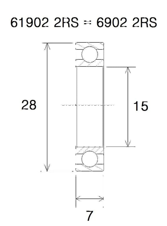 BLACK BEARING Max Lager 15x28x7mm bild 1 PMMEDIA:4c3701dd6c8c1cdd