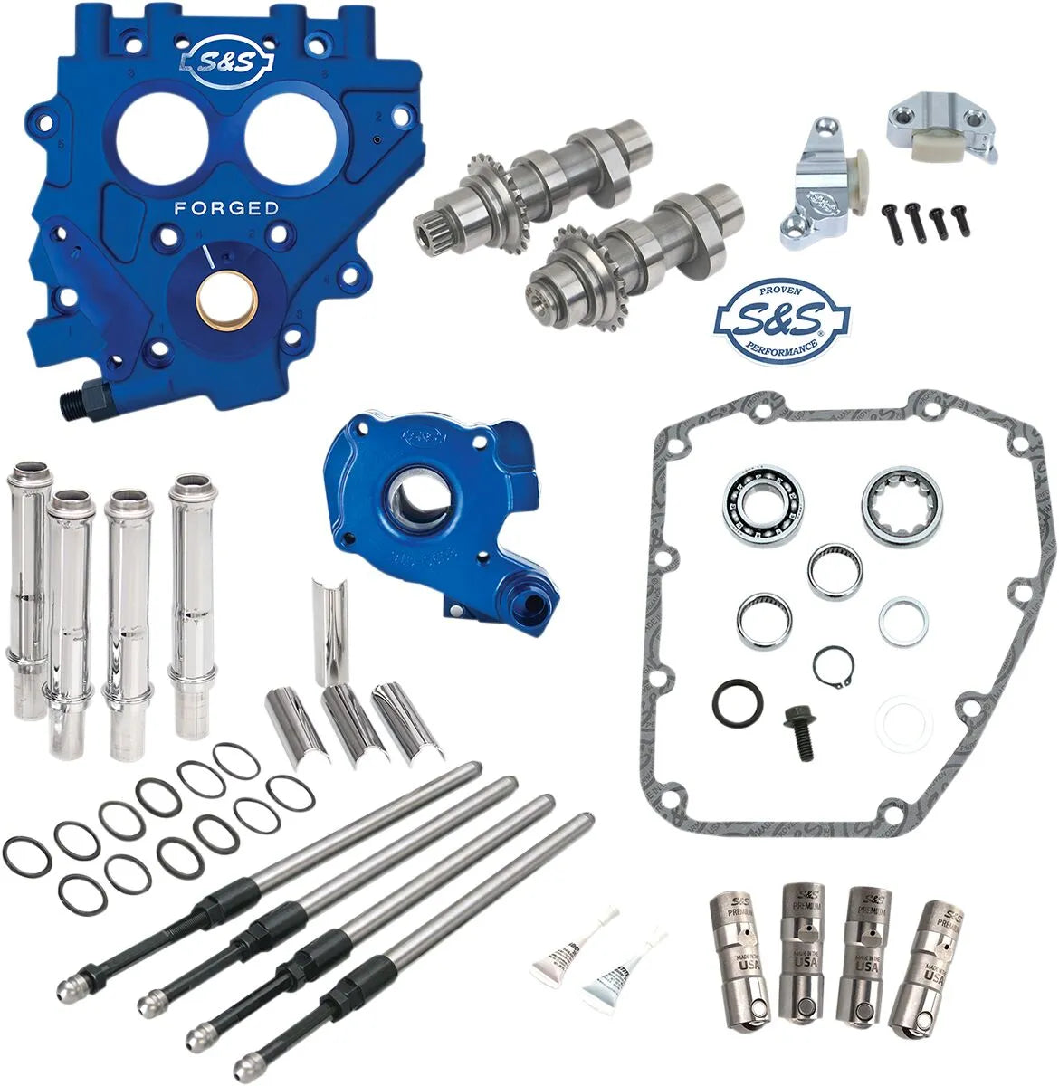 S&S CYCLE Chain Drive Cam Chest Kit 99-06 Twin Cam bild 1 PMMEDIA:b241d4d336978c59