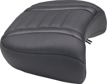 Mustang Wide Deluxe Touring Passenger Seat Sadlar Harley Touring bild 3 PMMEDIA:97e34aedca7a0271
