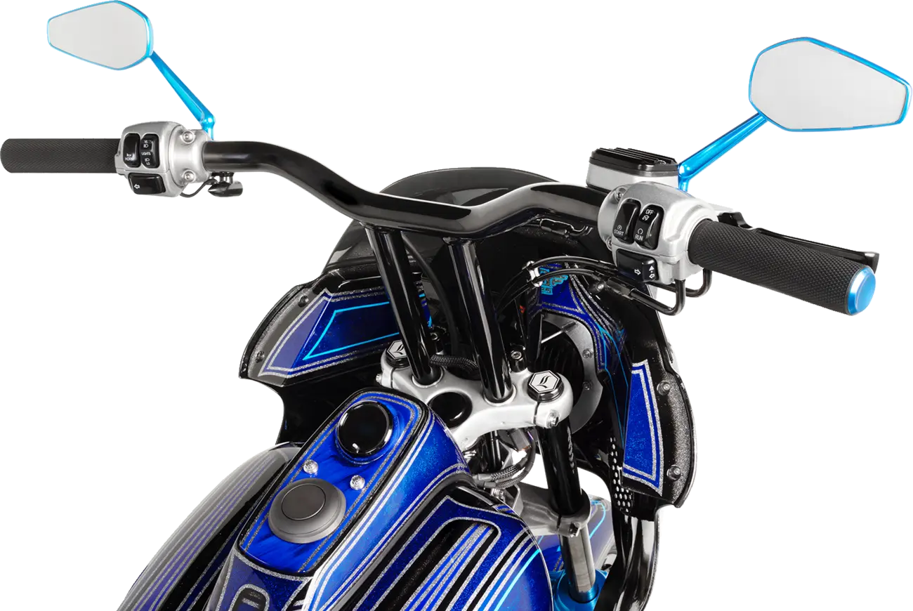 Arlen Ness Knurled Grips Handtag bild 12 PMMEDIA:43f0c721bfe07a42