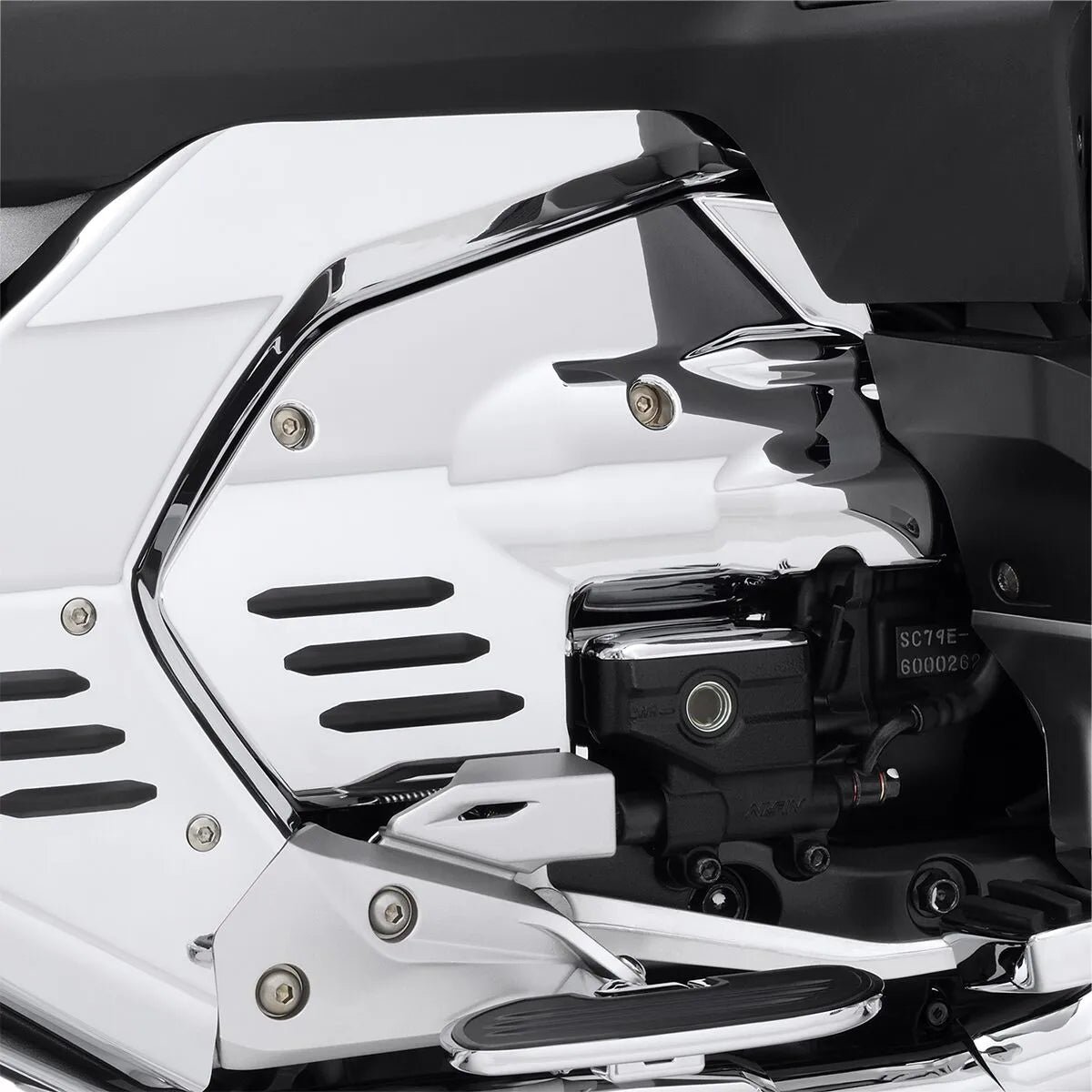 SHOW CHROME Chrome Lower Engine Side Cover GL1800 bild 3 PMMEDIA:9bd6a43dbc80a081