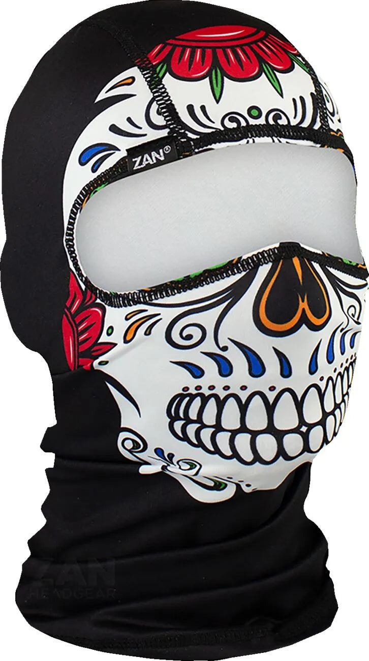 ZAN HEADGEAR Polyester Balaclava Muerte Skull bild 1 PMMEDIA:0808835759f29ad7