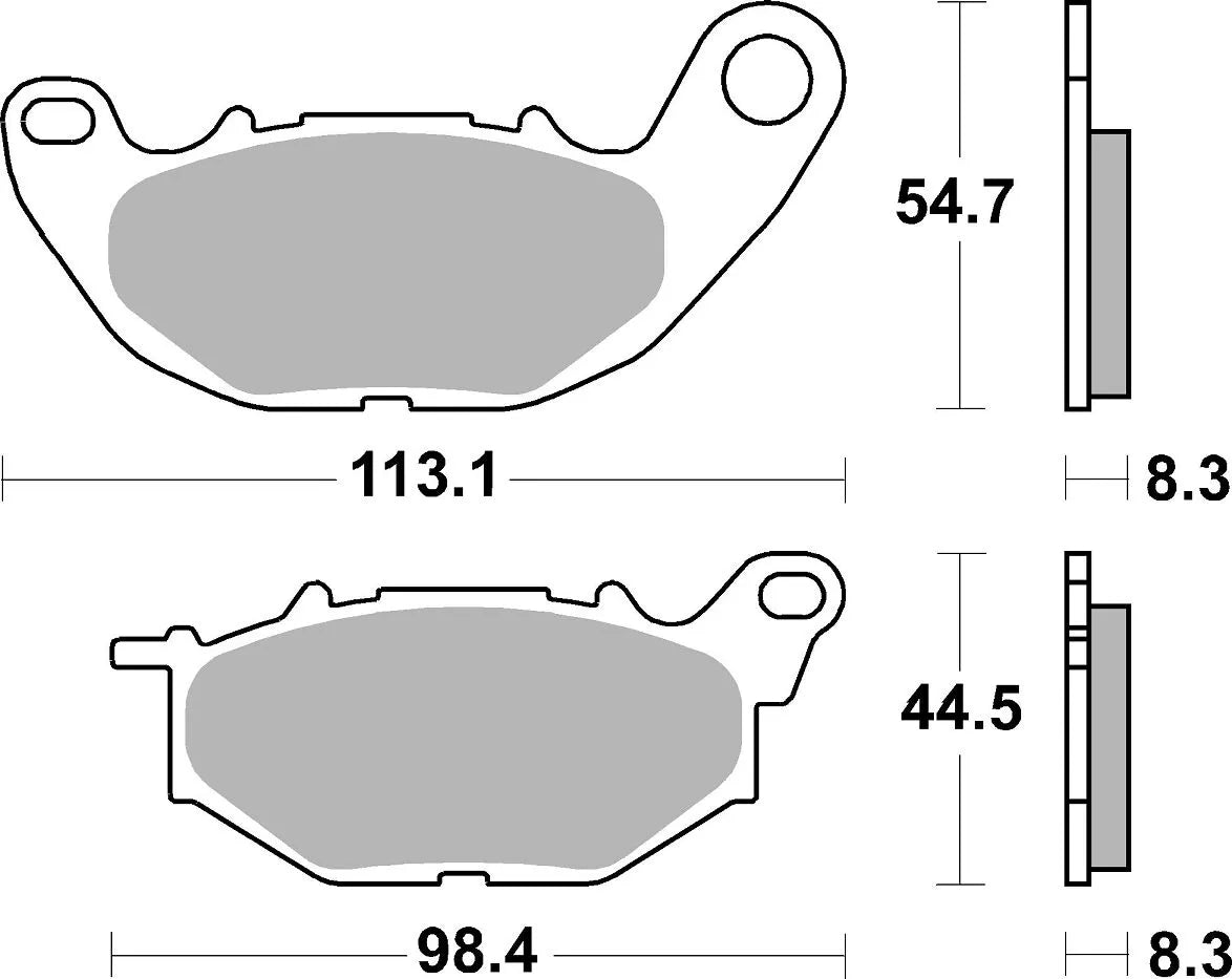 SBS DS Racing dubbla sintrade bromsbelägg fram bild 3 PMMEDIA:84566748998c4b39
